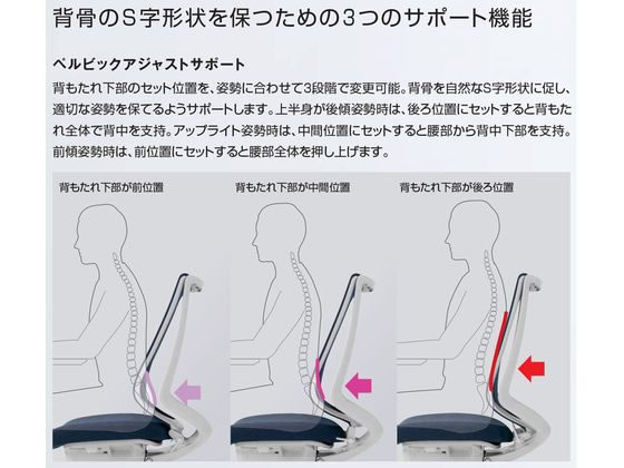 コクヨ チェア デュオラ2 ブラック脚 メッシュ ソフトベージュの通販は