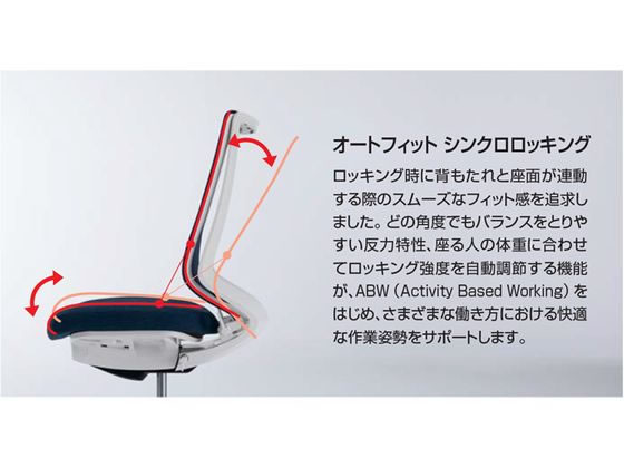 コクヨ チェア デュオラ2 ブラック脚 メッシュ ソフトベージュの通販は