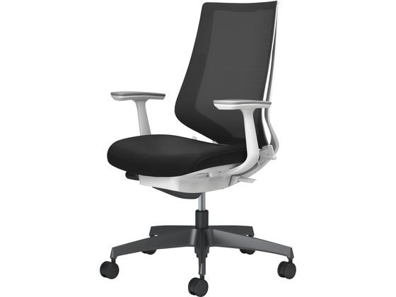 コクヨ チェア デュオラ2 ブラック脚 メッシュ ブラックの通販は