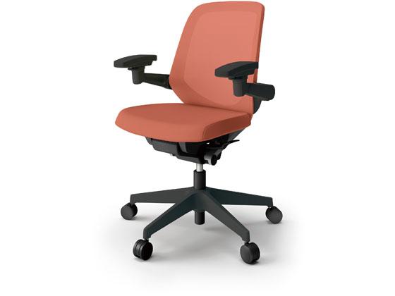 イトーキ ノートチェア ローバック 可動肘 本体ブラック カナリアイエロー 肘付き 可動肘タイプ メッシュ 送料無料 ITOKI(イトーキ) ノートチェア ローバック アジャスタブル