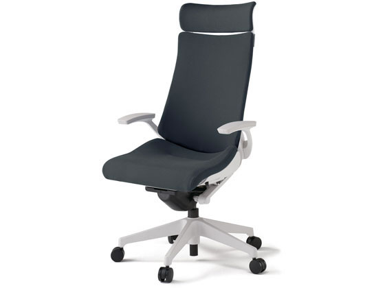 プラス 事務イス KC-JF60SL ブルー 布張り プラス 事務イス KC-JF60SL ブルー 布張り