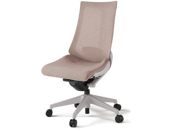 イトーキ アクトチェア メッシュハイ 本体灰樹脂脚LS付 固定肘BK 肘付き 固定肘タイプ メッシュチェア オ イトーキ アクトチェア メッシュハイ 本体灰樹脂脚LS付 肘無ブラウン