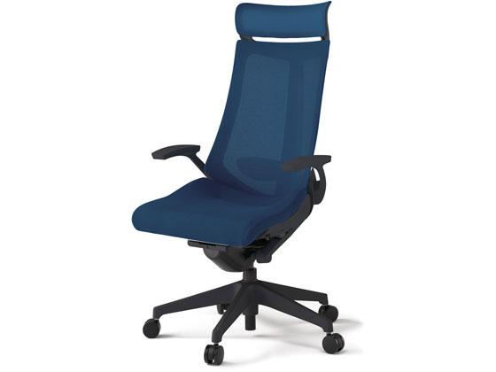 鞍馬チェアR(フットレスト付き) ブラック/ブラック SSS-4867R 鞍馬