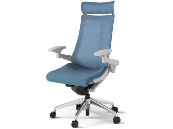 イトーキ アクトチェア メッシュハイ 本体灰アルミ脚 肘無ブラウン 肘なし メッシュチェア オフィスチェ イトーキ アクトチェア メッシュハイ 本体灰アルミ脚 肘無ネイビー 肘