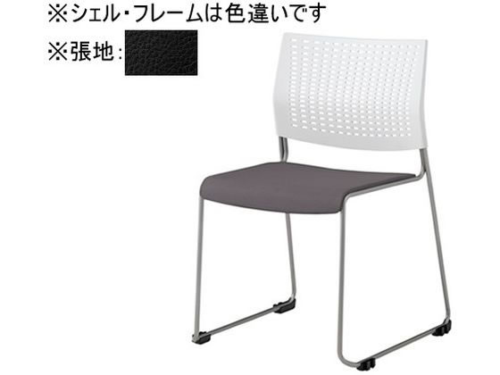 イノウエ オフィスチェア 樹脂脚 D4C-07 肘なし 樹脂チェア オフィスチェア イノウエ オフィスチェア 樹脂脚 レッド D4C-07C RD 肘なし 樹脂チェア