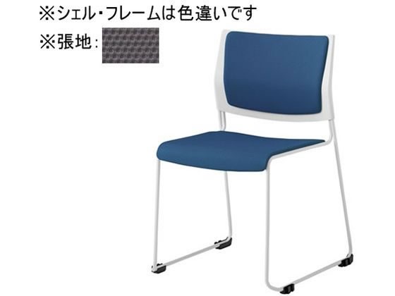 オカムラ ケッテ チェア 背座パッド ブラックフレーム ブラックシェル グレーの通販は 9,482円