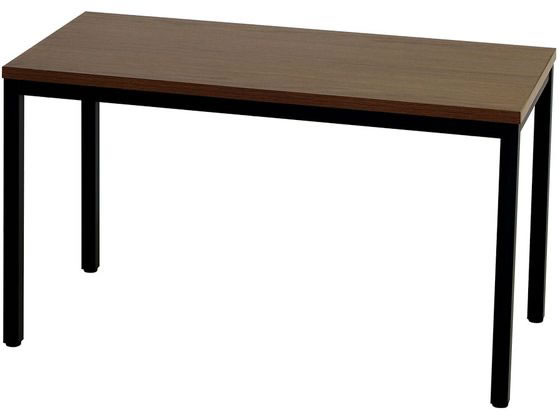 Netforce 会議テーブル W1200 ブラック×ウォルナットの通販は 12,599円