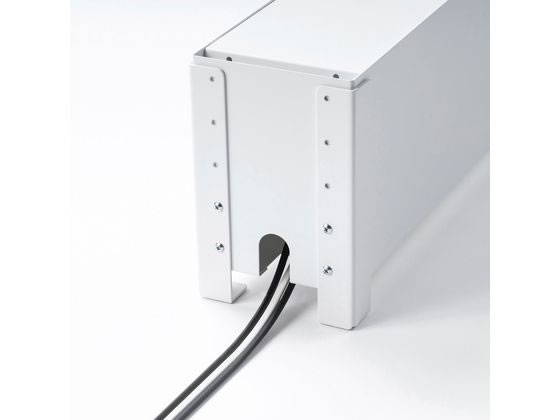 サンワサプライ ケーブル&タップ収納ボックス CB-BOXS9Wの通販は