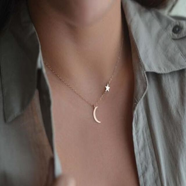 送料無料 ネックレス レディース 金属アレルギー ネックレス ステンレス プレゼント 星 月 スター ムーン かわいい おしゃれの通販はau Pay マーケット Favorite