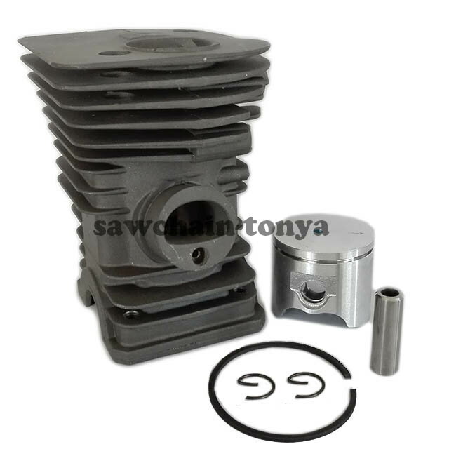 互換シリンダー ピストン リングセット ハスクバーナ 340 345 チェーンソー 【ピストン径：40mm】の通販は 5,314円