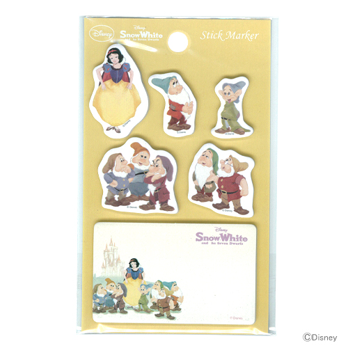 ディズニー プリンセス 付せん 付箋 Dc Prs 白雪姫柄 Princess Storyシリーズ の通販はau Pay マーケット ランドセルのお店シブヤ文房具店