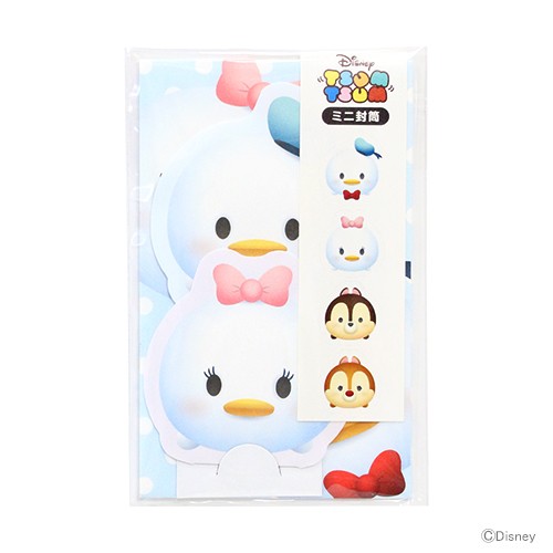 ドナルドダック デイジーダック ミニ封筒 ポチ袋 Dc ツムツム Tsum Tsum B の通販はau Pay マーケット ランドセルのお店シブヤ文房具店