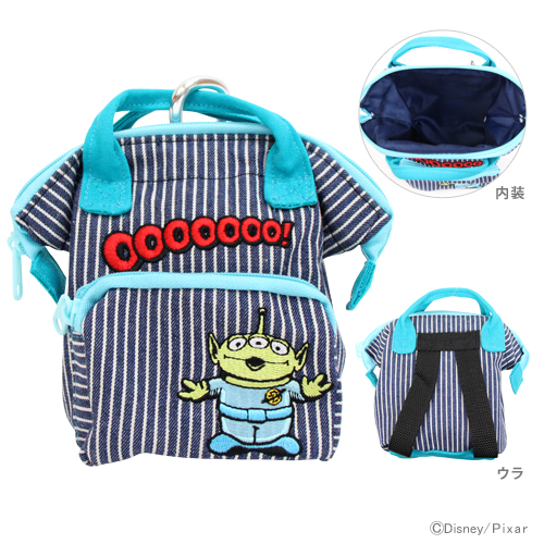 トイ ストーリー ワイヤーミニリュックポーチ 小物入れ エイリアン柄 17 Disneの通販はau Pay マーケット ランドセルのお店シブヤ文房具店