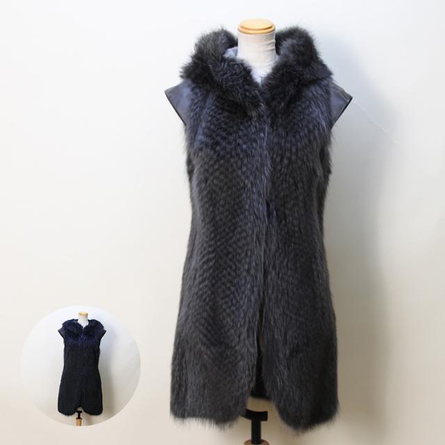 ラクーン ロング ファー ベストの通販はau Pay マーケット ファー 毛皮専門店エルベート