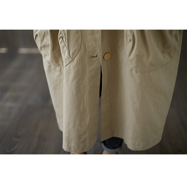 大人気 トレンチコート レディース 春 モッズコート ミリタリーコート アウター 春新作 ゆったり ロング丈 フード付き こなれ感 ナチュの通販はau Pay マーケット Like Home