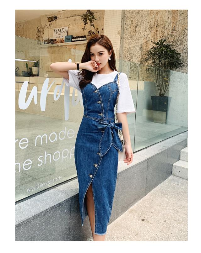 大きいサイズのレディースワンピース 夏 タイトワンピース ロング丈 ミモレ丈 ワンピース 夏 大きいサイズ ロング丈 デニムワンピース 夏の通販はau Pay マーケット Like Home