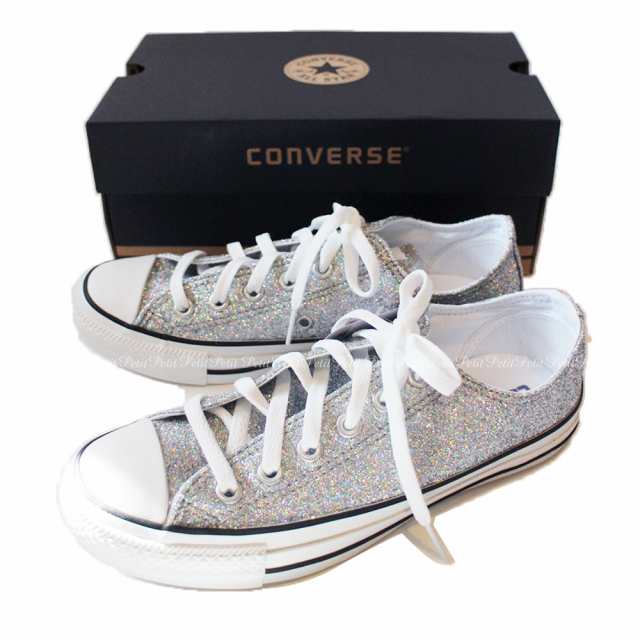 converse glitter ox