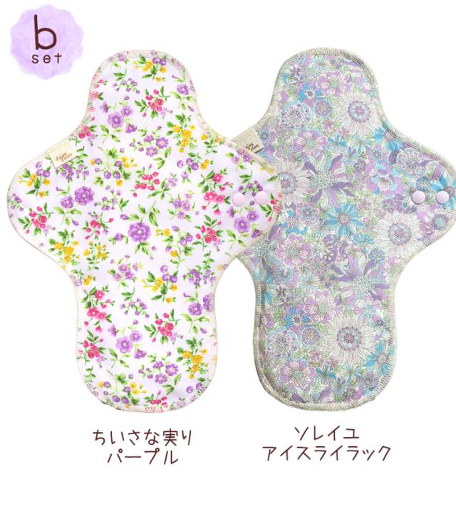 布ナプキン セット 防水 生理用ナプキン 一体型 Mサイズ 昼用
