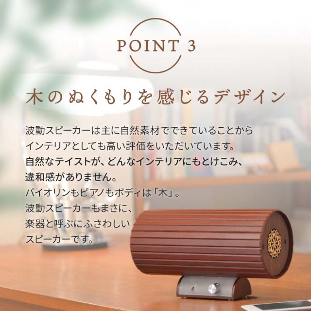 アンプ内蔵型スピーカー ／ エムズシステム 波動スピーカー 新品未使用