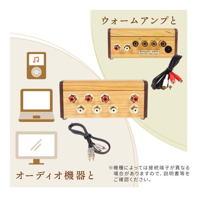 エムズシステム 波動スピーカー用 3系統スイッチャー WSH1003 送料無料_5