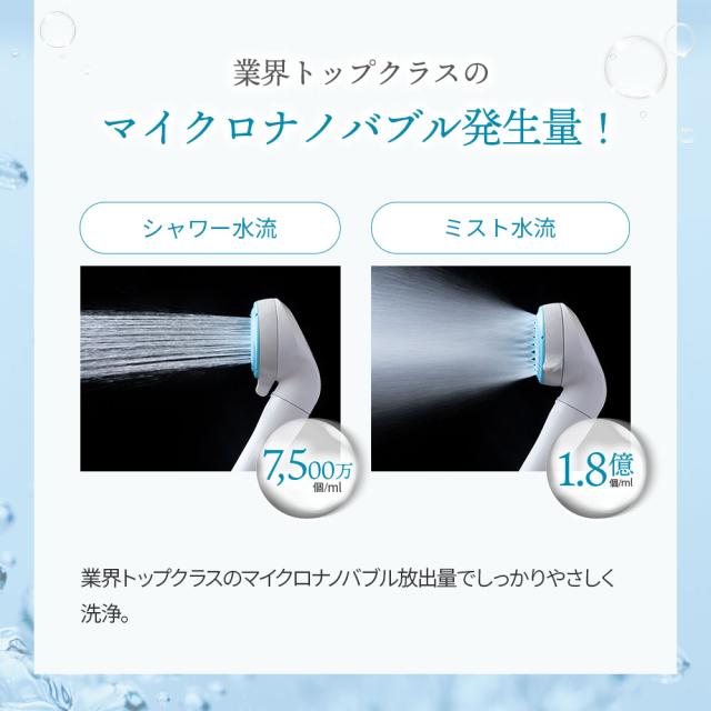ゼンケン マイクロバブル浄水シャワー「ピュアストリーム・ミスト