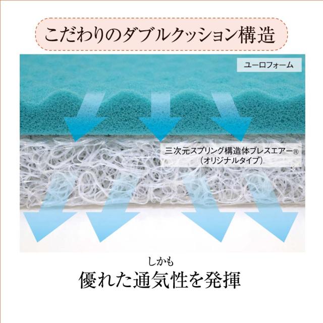 出雲の敷き布団 B-AIR PRO ダブル_6