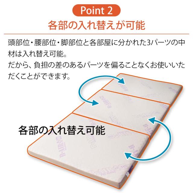 出雲の敷き布団 B-AIR PRO ダブル_11