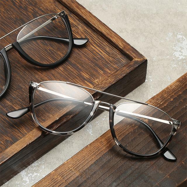 送料無料 フレーム 大きめ レディース メンズ ファッション メガネフレーム 金属フレーム 男女兼用 伊達メガネ 復古の通販はau Pay マーケット 彩