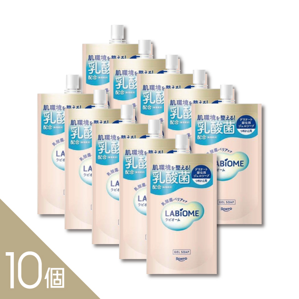 【10個】【ロート製薬】 デリケートゾーン専用ソープ『ラビオーム バリアビオソープ 詰め替え用 150ml 』乳酸菌バリアケア フローラル の香り 7,531円