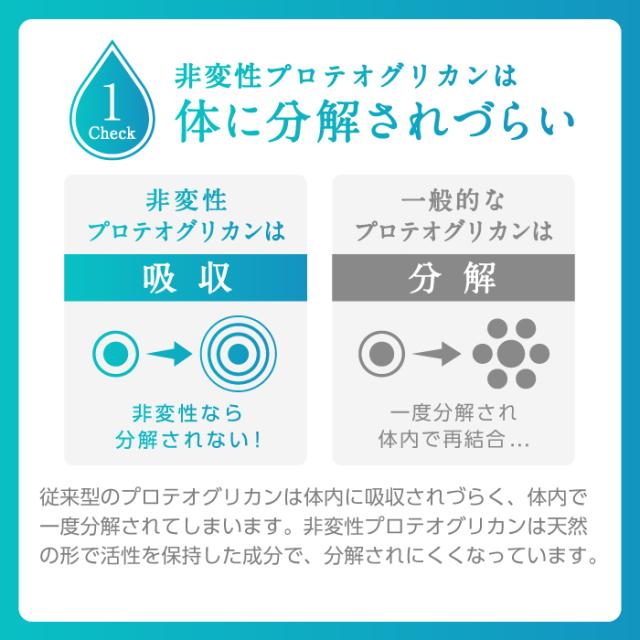 プロテオグリカン【国内製造】『肌髪膝 31粒 6個セット』　国内製造 関節痛 プロテオグリカンコラーゲン エラスチン_5