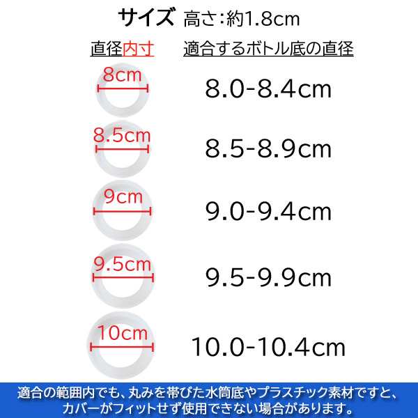 送料無料 水筒 底カバー シリコンカバー ボトルカバー 2個セット 1リットル 1.5リットル スープジャー キズ防止 防音 滑り止め 26色 b01の通販はau  PAY マーケット - パンダファミリー