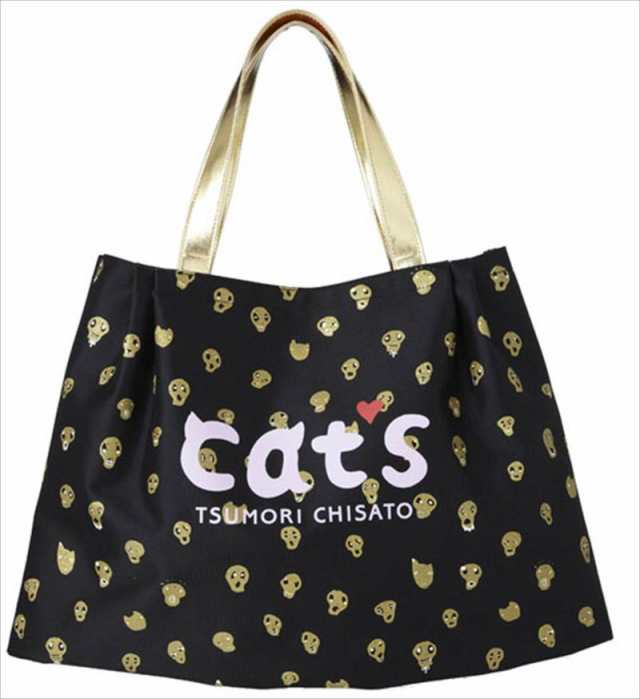 送料無料 1000円 トートバッグ ツモリチサト キャッツ Cat's TSUMORI