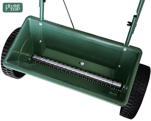ミナト 肥料散布機 手押し式 ドロップシーダー MBC-20D (容量20L)の