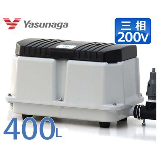 安永エアポンプ エアーポンプ LW-4003 (三相200V/400L)の通販は