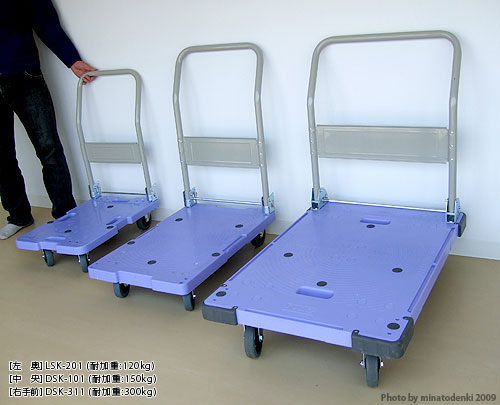 ナンシン 静かな台車 DSK-301 (荷重300kg)の通販は ナンシン 静かな台車 DSK-301 (荷重300kg)の通販は