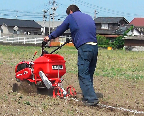 ホンダ 耕運機 パンチX F503JH＋肥料散布機 ブロキャス5セット_1