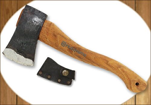 ハスクバーナ 手斧＋シャープナーセット 576926401 (全長38cm)_3