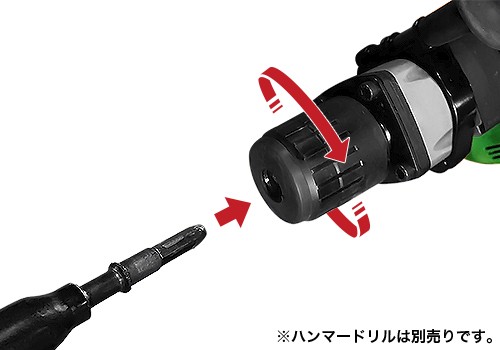 六角軸アースドリル DH-150 (強力DH-45SAハンマードリル専用/穴径150mm