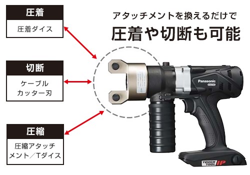 パナソニック 充電油圧マルチ デュアル EZ46A4X-B (本体のみ/充電器+電池付き/14.4V・18V両用)｜au PAY マーケット