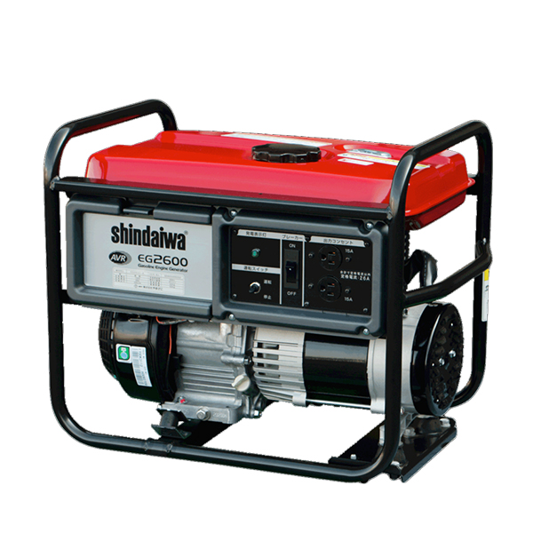 新ダイワ(やまびこ) 携帯型ガソリン発電機 EG2600-A (100V/2.6kVA/60Hz)の通販は