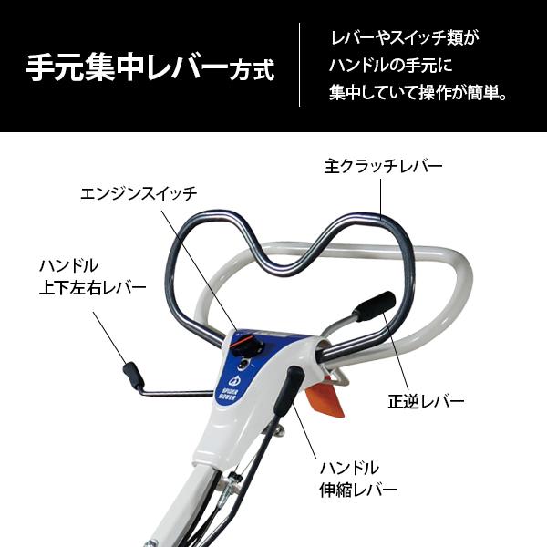 イセキアグリ 畦草刈機 スパイダーモア SP301A (刈幅300mm)の通販はau 
