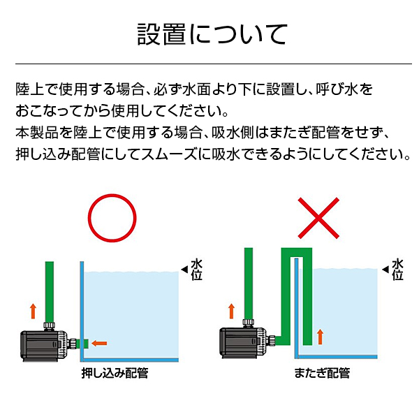 エーハイム 水陸両用ポンプ 1262 (流量3400L/h、淡水・海水両用