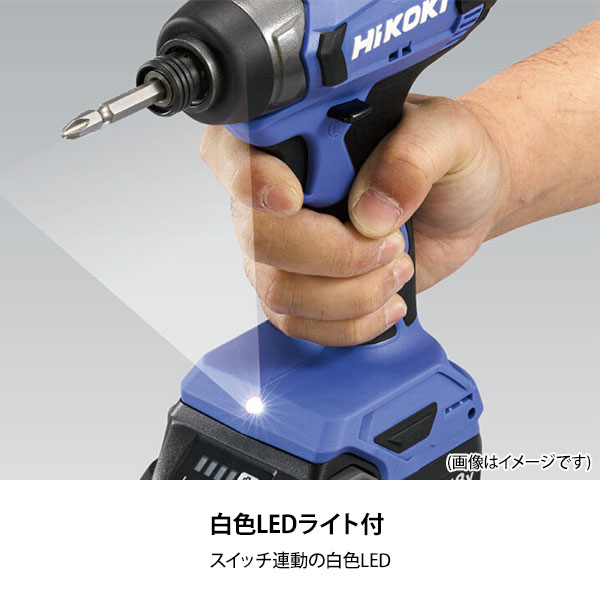 【台数限定特価】HiKOKI 18Vセーバソー CR18DA(XPZ) + 18Vインパクトドライバ FWH18DA セット_9