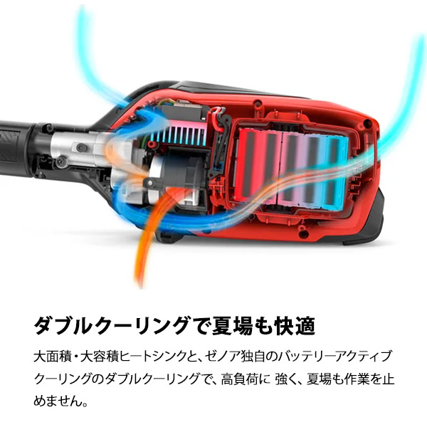 ゼノア バッテリー刈払機 BCi260W-PRO 本体のみ 970850901_4