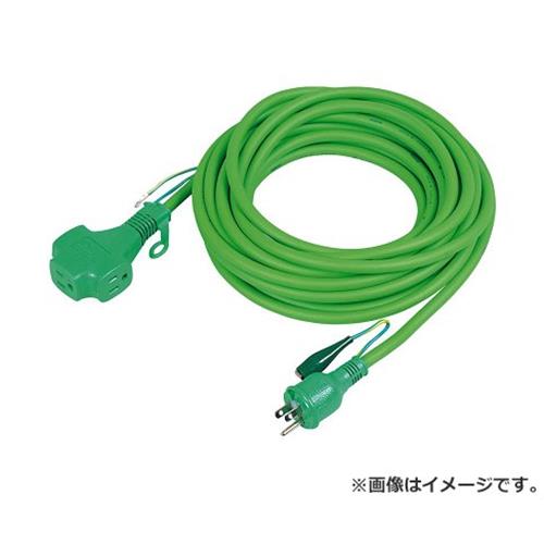 日動 トリプルポッキンコード20m PPT-20E ミドリ