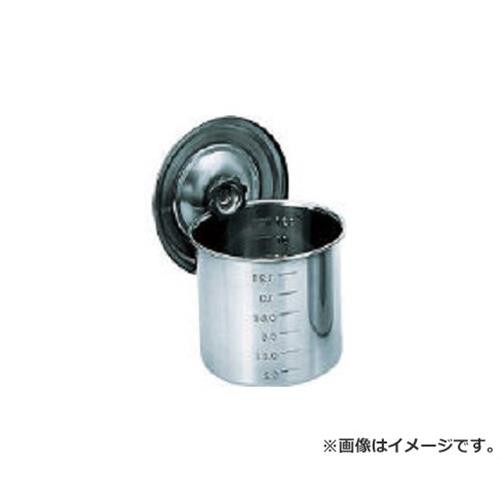ステンレスキッチンポット蓋付 180x180 4.5L 手ナシ [r20][s9-020]の通販は
