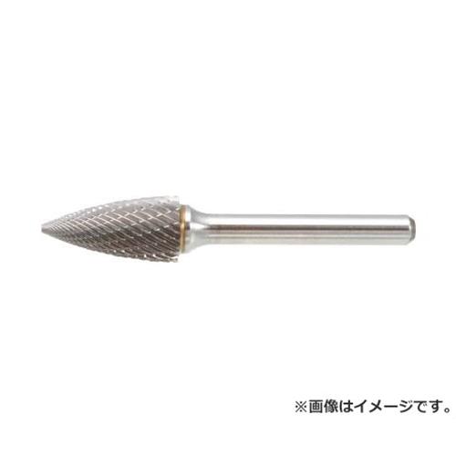 TRUSCO 超硬バー トンガリ型 Φ19X刃長25X軸6 ダブルカット TB4C190 [r20][s9-020]