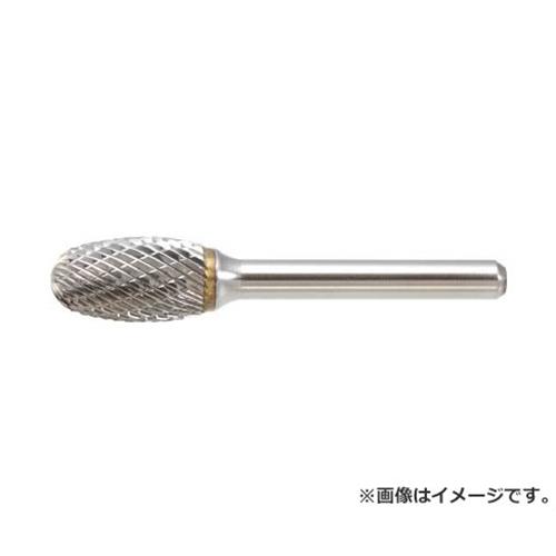TRUSCO 超硬バー タマゴ型 Φ19X刃長25X軸6 ダブルカット TB6C190 [r20][s9-020]