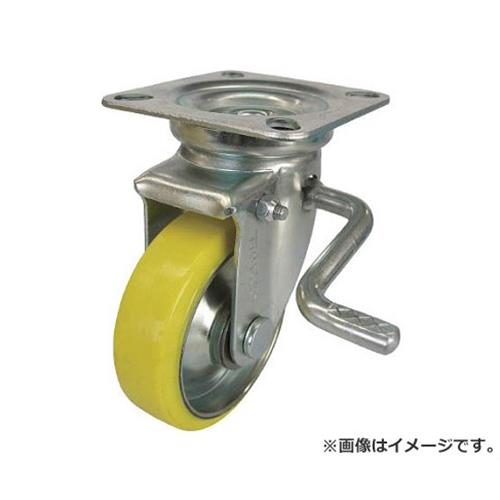 TRUSCO 帯電防止ウレタンキャスター 自在ダブルストッパー付 Φ150 TYUEJB150A [r20][s9-020]
