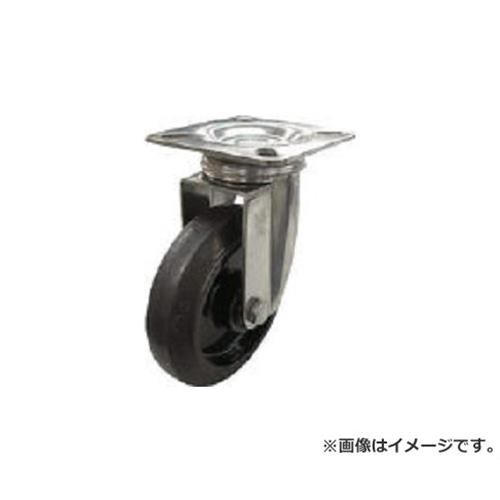 ユーエイ ステンレスキャスター自在車 130径ナイロンホイルゴム車輪 SUSNRJ130 [r20][s9-020]